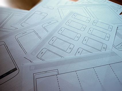 des planches a imprimer pour creer des wireframes format classique ... | Ergonomie web, IHM & UX | Scoop.it