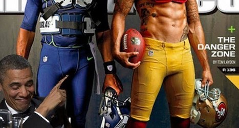 Hey There, Mr. Wilson! Russell Wilson’s Penis Makes An Appearance On The Cover Of SI. | "FOLLIEWOOD" | Scoop.it
