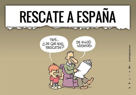 Rescate a España #humor #viñeta Erlich - 10 JUN 2012 | Noticias en español | Scoop.it
