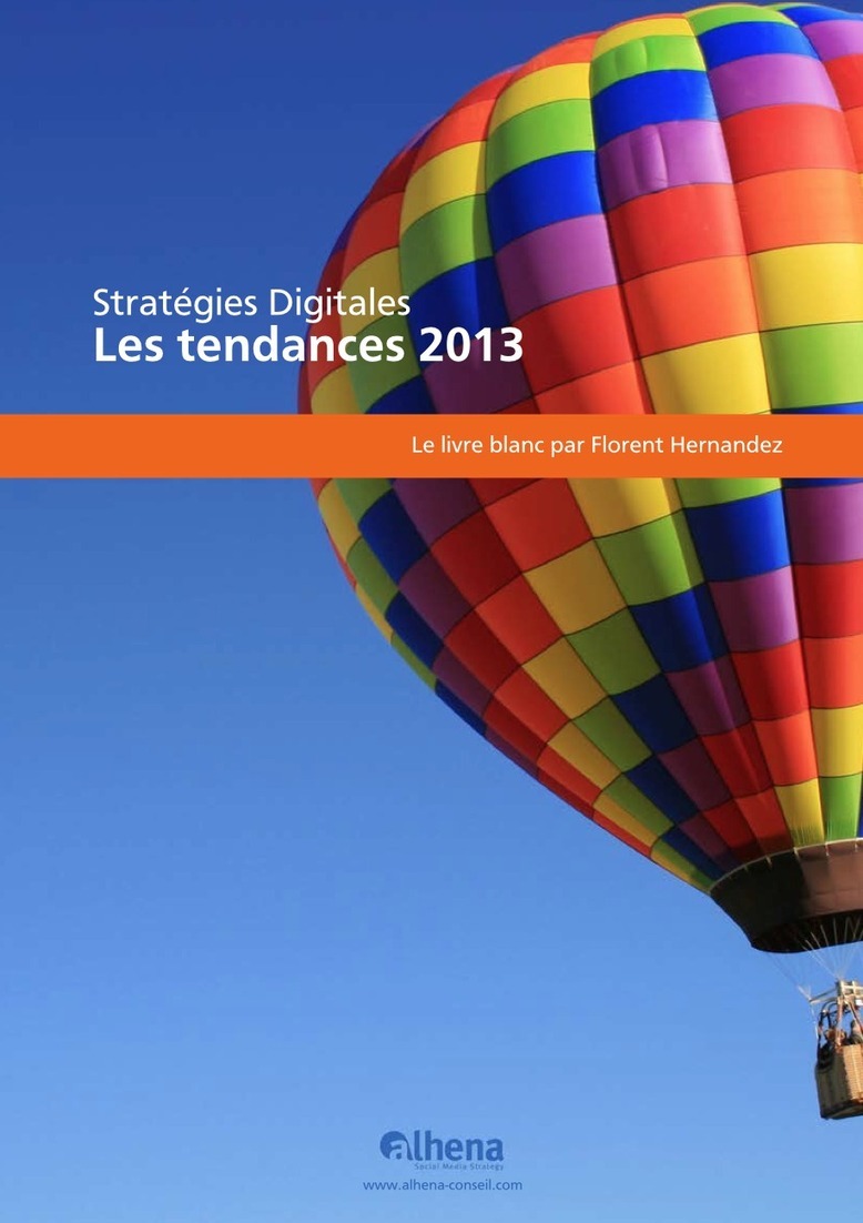 Livre blanc : Stratégies digitales, les tendances 2013 de l'entreprise corporate à l'entreprise sociale