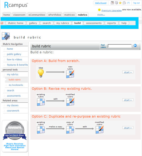 iRubric: RCampus | Educacion, ecologia y TIC | Scoop.it