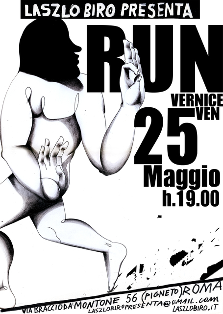 ///RUN/// at Laszlobiro Roma Venerdi' 25 Maggio 2012 Opening !! | artoy | Scoop.it
