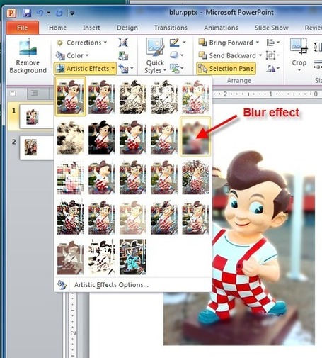 The PowerPoint Blur&nbsp;Trick | Digital presentations in education | Scoop.it