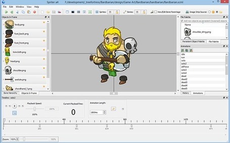 Introducting SpriterAS &ndash; Play Spriter Animations with Starling | TreeFortress | Everything about Flash | Scoop.it