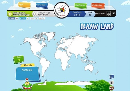 IKAAW LAND Online Map Game | Geography Education | Scoop.it