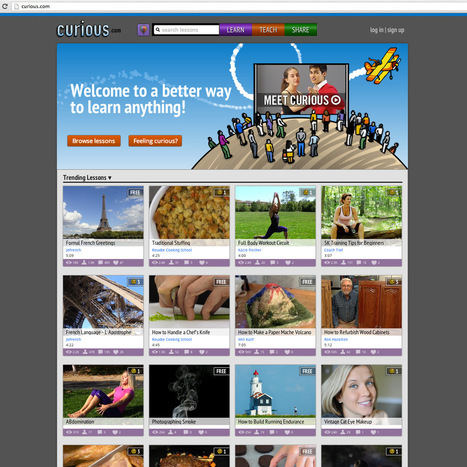 Learn, teach, and share online video lessons | Tools for Learners | Scoop.it