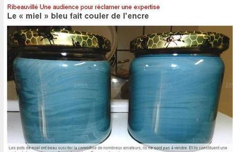 Alsace: Un apiculteur met le miel bleu dans les mains de la justice | Nature to Share | Scoop.it