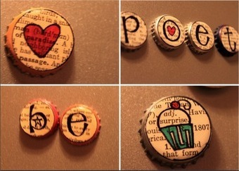 {charmed earth}: Something Magnetic: Upcycled Bottle Caps | Mes coups de coeur de la semaine | Scoop.it