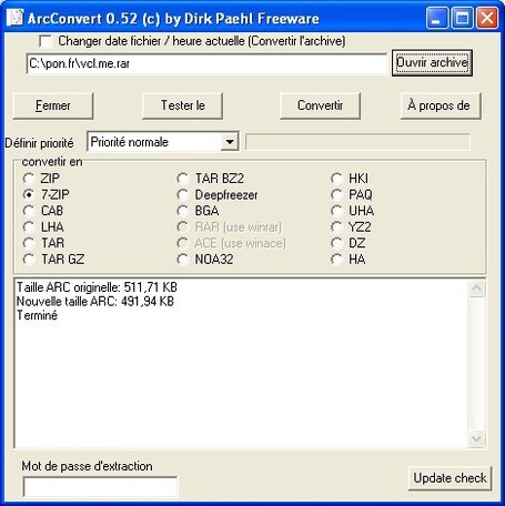 ArcConvert 0.65 Fr | Applications portables Papoo | Scoop.it