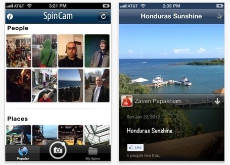 Forget Photos and Video. SpinCam App Captures 360-Degree 'Spins' | App Buzz | Scoop.it