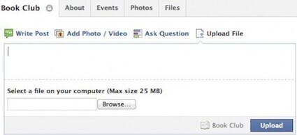 Facebook Groups for Schools permite compartir archivos | Redes sociales en Educaci&oacute;n | Scoop.it