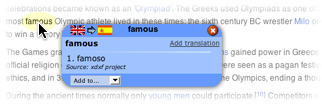lingro: The coolest dictionary known to hombre! | Useful Websites for Teaching | Scoop.it