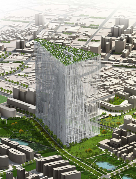 21st Century Oasis, Taiwan Tower Competition - Sou Fujimoto | The city of tomorrow | Scoop.it
