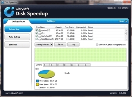 D&eacute;fragmenter et optimiser les performances du disque dur avec Disk SpeedUp | Freewares | Scoop.it