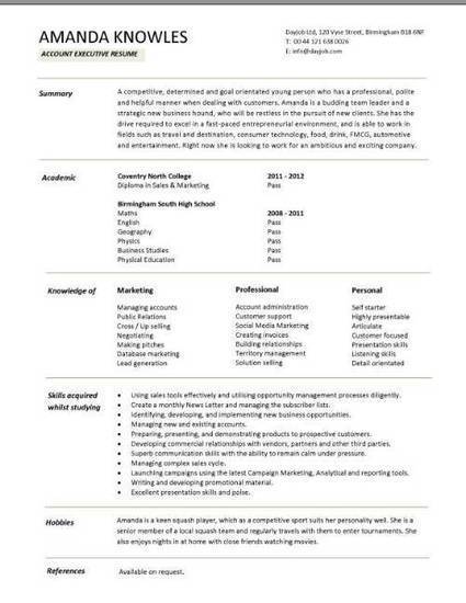 modele cv libreoffice