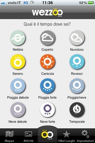 Wezzoo, scatta una foto e dimmi che tempo fa | Social media culture | Scoop.it