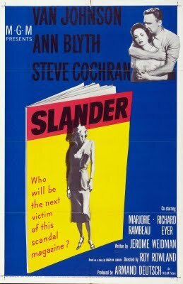 Slander (1957) | Classic Movies | Scoop.it