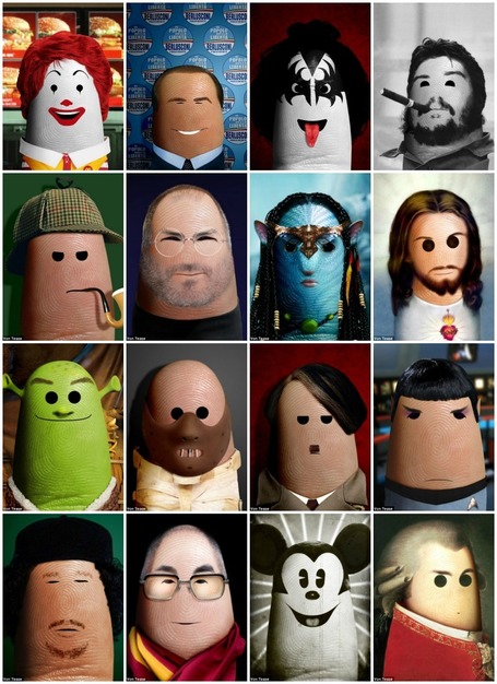 Thumb-one you know? Italian artist creates incredibly good portraits of famous (and infamous) faces | Italia Mia | Scoop.it