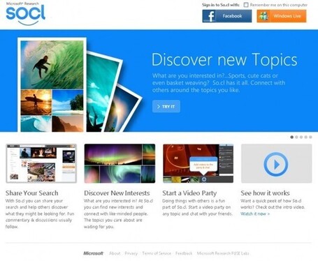 So.cl, le nouveau r&eacute;seau social de Microsoft | e-marketing, le couteau suisse | Scoop.it