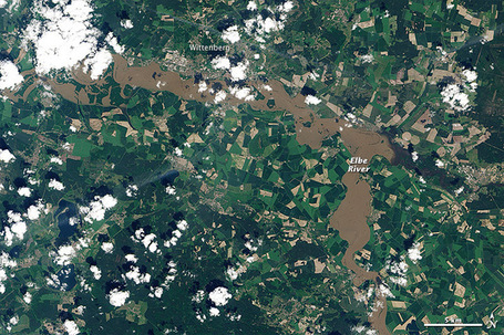 Surging Elbe in Wittenberg | Geography Education | Scoop.it