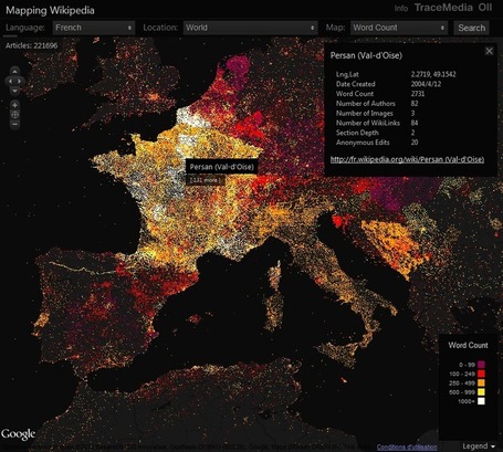 Mapping Wikipedia : Trouver un article ou une image Wikipedia en fonction de sa localisation g&eacute;ographique | Les Outils - Inspiration | Scoop.it