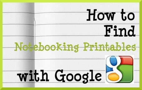 How to Find the Best Notebooking Printables on the Internet | The Notebooking Fairy | Homeschooling in the 21 century. | Scoop.it