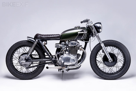 Honda cb350 k4 racer #7