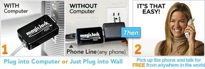 magicJack PLUS - FREE Local and Long Distance | CyberInterNetics | Scoop.it