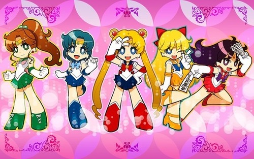 El ilustrador de Panty & Stocking dibuja a los personajes de Sailor Moon