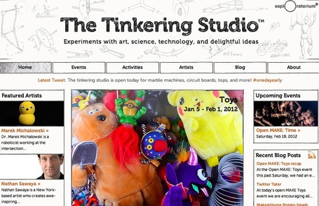 Le &laquo; Tinkering studio &raquo; de l&rsquo;Exploratorium de San Francisco : entretien avec Mike Petrich | Knowtex Blog | Innovations p&eacute;dagogiques | Scoop.it