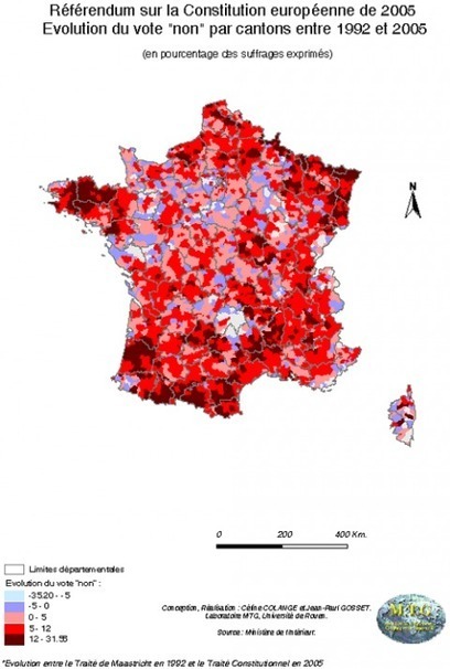 R&eacute;alignements partisans face &agrave; la construction europ&eacute;enne (Cyberg&eacute;o) | G&eacute;ographie des &eacute;lections | Scoop.it
