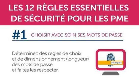 Les 12 règles essentielles de sécurité pour les PME | INDUSTRIE-ETRAVEwww.Entreprise-TRAVail -Emploi.com | Scoop.it