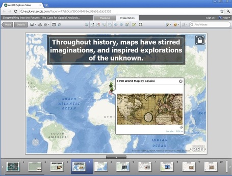 Creating and Giving a Presentation Using ArcGIS Online | Digital Presentations in Education | Scoop.it