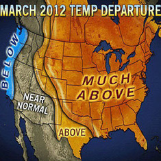 NOAA Confirms Unprecedented Warmth in March | Coordenadas | Scoop.it