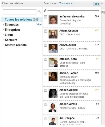 Bien utiliser LinkedIn - n&deg;2 : le carnet de contacts | Veille Techno et Informatique "Autrement" | Scoop.it