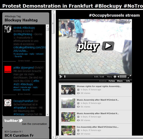 LiveStream from Occupy Brussels & cie - Belgium @Blockupy Frankfurt #occupybce #blockupy - FR/EN/ESP | "Priv&eacute; de Salaire" | Scoop.it
