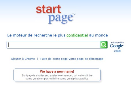 Startpage, moteur de recherche qui prot&egrave;ge la vie priv&eacute;e | CRAKKS | Scoop.it