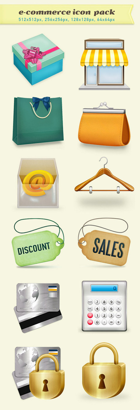 45 Awesome Free Icon Sets For Your Website | designrfix.com | timms brand design | Scoop.it