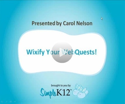 12 Days of Replays: Wixify Your WebQuests! | Information Literacy - Research | Scoop.it