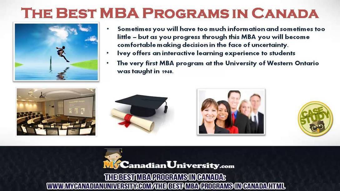 1 Year Mba Programs In Canada