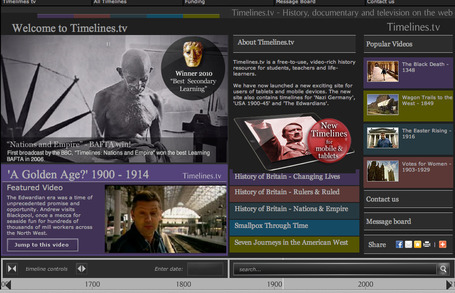 Timelines.tv - History, documentary and television on the web | eTools | Scoop.it