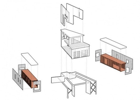 Studio H:T's off-grid Shipping Container House - Gizmag | Container houses | Scoop.it