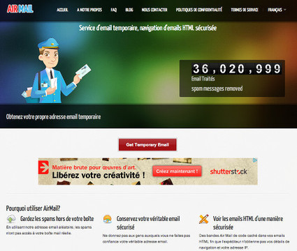 5 services en ligne d&rsquo;Email jetable, temporaire et gratuit | Freewares | Scoop.it