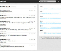 'Your Twitter Archive' rolling out | The Information Professional | Scoop.it