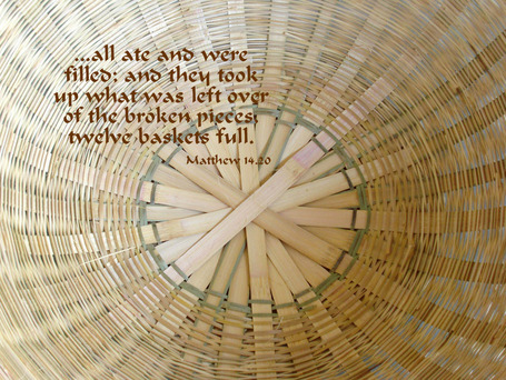 Matthew 14.20 Poster - ...all ate and were filled... | Resources for Catholic Faith Education | Scoop.it