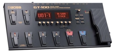NAMM 2012 : BOSS Introduces the New GT-100 Amp Effects Processor | Guitar News from NAMM 2012 | Scoop.it