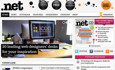 UI Design for Blogs and Online Magazines | Website Typography | Scoop.it