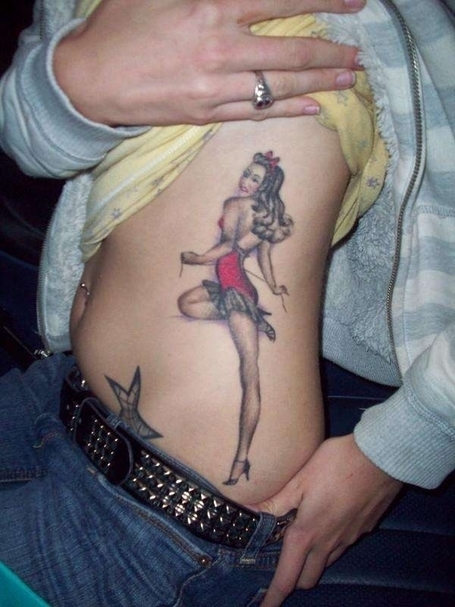 25 Attractive Pin Up Girl Tattoos