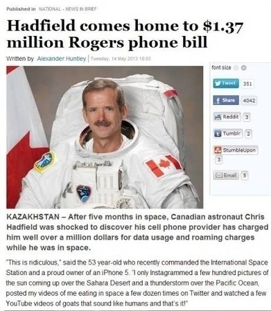 Hay que ser cabrones para hacerle esto a un astronauta | Hey baby que pas&oacute; | Scoop.it