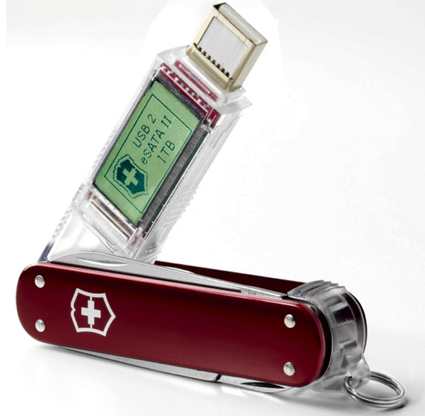 1TB USB stick shoved into Swiss Army knife • The Register